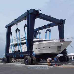 100 тонн 200 тонн 300 тонн заводская цена морской туристический подъемник Harbour корабль яхты лодочный подъемный козловой кран для продажи