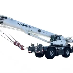 Тяжелый рельефный кран XCR100 для пересеченной местности, максимальная нагрузка 100 т, идеально подходит для подъема горных ветряных турбин