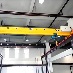 Новый индивидуальный безопасный однобалочный мостовой кран 3т 5т 10т 15т 16т 20т 25т с ПЛК-управлением и двигателем