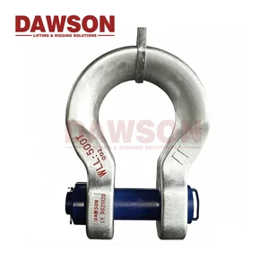 DAWSON DG2160 сверхпрочная Болтовая Скоба из легированной стали с широким корпусом для синтетических строп