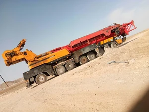 Тяжелый вездеходный кран SAC6000 грузоподъемностью 600 тонн, гидравлический мобильный кран для проектов по установке ветряных турбин