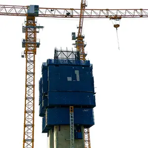 Башенный кран Dahan с плоской вершиной Qtz500-8530, длина стрелы 85 м, грузоподъемность 25/32 тонны, для строительных работ