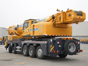 Кран-манипулятор XCT110Y2 грузоподъемностью 110 тонн с полноприводной стрелой для монтажа компонентов ветряных турбин