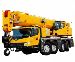 Вездеходный подъемник 130T XCA130BR с длинной телескопической стрелой для проектов по строительству электростанций