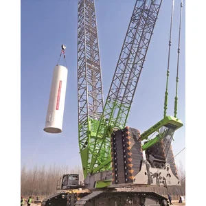 Китайский гусеничный кран Zoomlion Zcc9800w 800 тонн для ветровой турбины 4 мВт