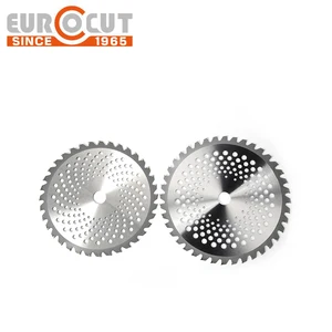 Пильный диск EUROCUT Bright TCT с твердосплавными зубьями для резки травы и дерева