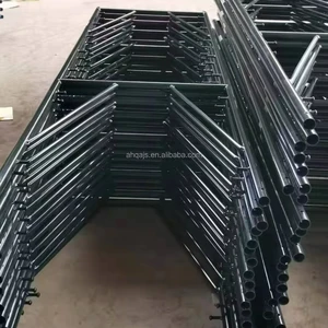 Защелкивающийся замок 3 'x6' 8 ''проходит через каркас строительных лесов к западу от США