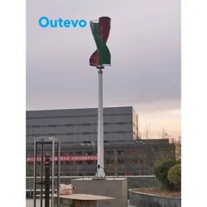 Высокопроизводительная водонепроницаемая вертикально-осевая ветряная турбина V-типа 3 кВт 5 кВт для питания морских яхт и лодок