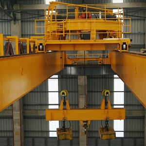 Kenancranes 50 тонн вращающийся магнитный подъемный луч электромагнитный кран
