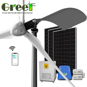 1 кВт, 2 кВт, 3 кВт, альтернатива энергии GREEF, 3-фазная ветровая турбина с горизонтальной осью переменного тока для морского судна
