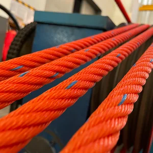 18 мм 6*19 + iprc комбинированная веревка рыболовная веревка со стальным сердечником для траления