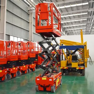 Лучший продаваемый гидравлический ножничный подъемник EVERSTAR, усиленная конструкция для тяжелых промышленных задач