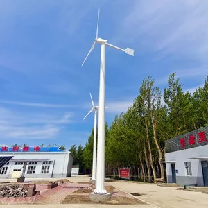 5 кВт горизонтальная ветряная мельница небольшие ветряные генераторы для крыш