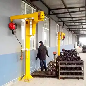 Складной консольный кран с фиксированной стрелой