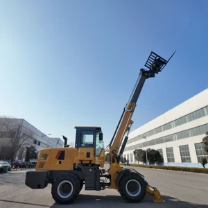 Телескопический погрузчик RG-2500 4WD 76 кВт, соответствующий стандартам EPA, прямые поставки с завода для рынка Северной Америки