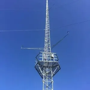 Оптовая продажа, горный завод, стальная конструкция ветровой башни с кабелем, коллектор скорости, кронштейн ветровой башни