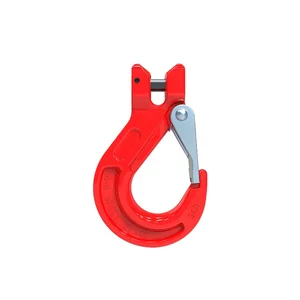 Крюк-зажим Shenli Rigging 5T G80 для подъемных строп с литой защелкой