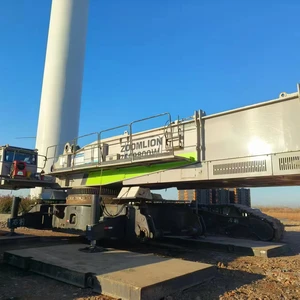 Кран ZOOMLION ZCC9800W Б/У, 9800 тонн, для строительства АЭС и установки ветряных турбин