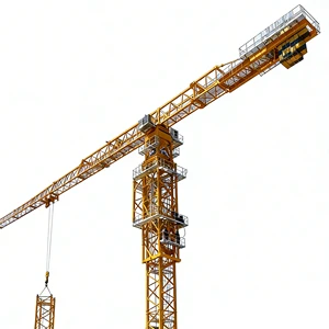 Dh620-32T Dh620-25T башенный кран с плоским верхом и 85 м для тяжелого подъемного механизма и двигателя в качестве основных компонентов