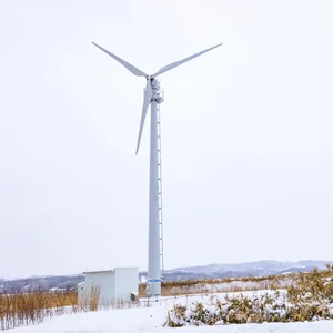 Горизонтальный ветер турбинный 20kw Электрический тип управления инженерное оборудование системы