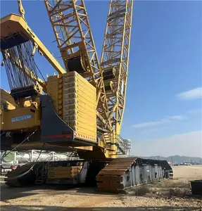 Высокопроизводительный гидравлический гусеничный кран XGC15000 грузоподъемностью 1000 тонн для подъема морских ветряных турбин