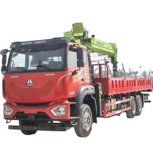 Кран-манипулятор FAW Jiefang 6x4 на базе грузовика, производство Китай