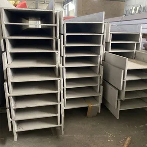 Балки H и I по стандарту ASTM A36, с широким фланцем, размеры W8x10, W12x16, W14x22, американские профили