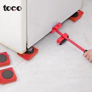 Тяжелая мебель TOCO, оборудование, движущаяся подъемная система, 5 упаковок, набор инструментов для передвижения