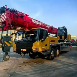 Кран телескопический STC500E 55,8 м для монтажа ветрогенераторов, сборных конструкций и тяжелых промышленных предприятий
