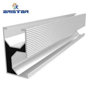 Кронштейны Bristar для солнечных панелей на крыше, монтажные стойки для фотоэлектрических систем на солнечных рельсах