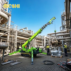 Гусеничный мини-кран-паук 8 тонн для работы на любой местности