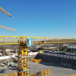 Башенный кран Dahan DH258(7020) 70 м, длина стрелы 12 тонн, краны с редуктором и сердечником двигателя