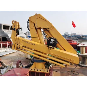 Морской морской кран на палубе, 5 тонн, 10 тонн, судовой кран