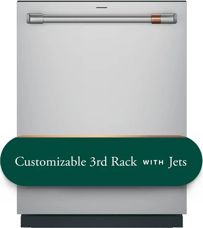 Cafe Customfit Energy Star Stainless Interior Smart Dishwasher