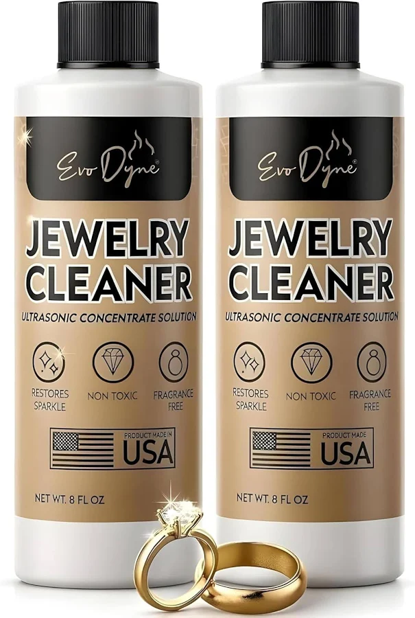 Ultrasonic Jewelry Cleaner Solution Concentrated Jewelry Cleaner for Diamonds