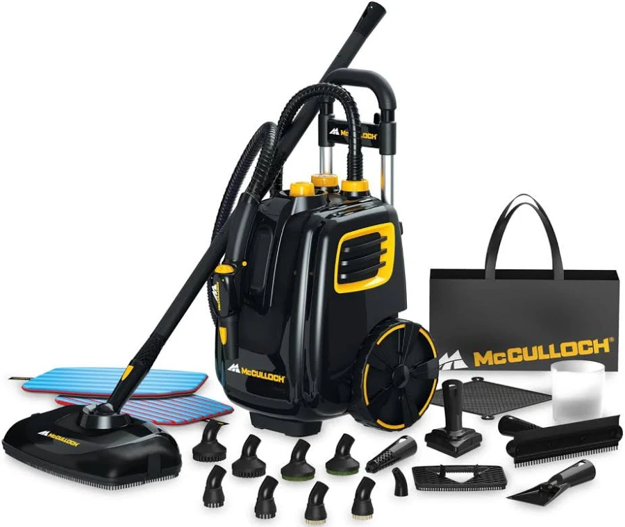 McCulloch MC1385 Deluxe Canister Steam Cleaner