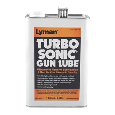 LYMAN Turbo Sonic Power Professional Ultrasonic Cleaner - lon Turbosonic Gun Lube | Stainless Steel | Size: 1 gal