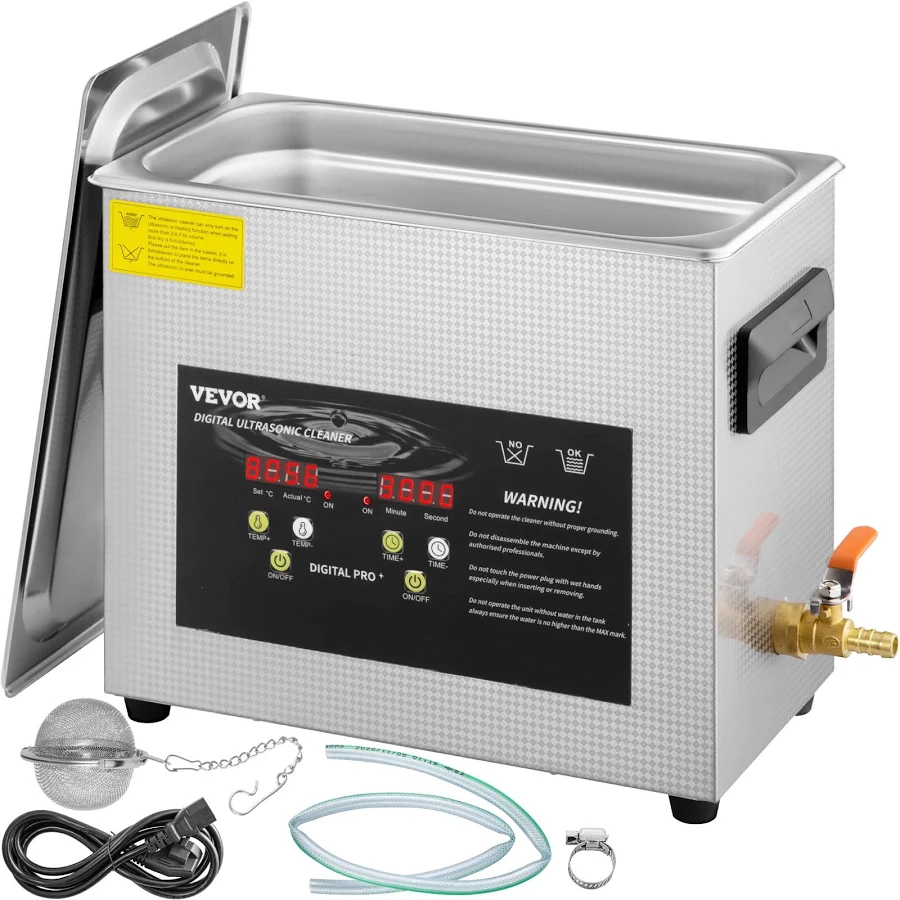 Vevor 6L Upgraded Ultrasonic Cleaner