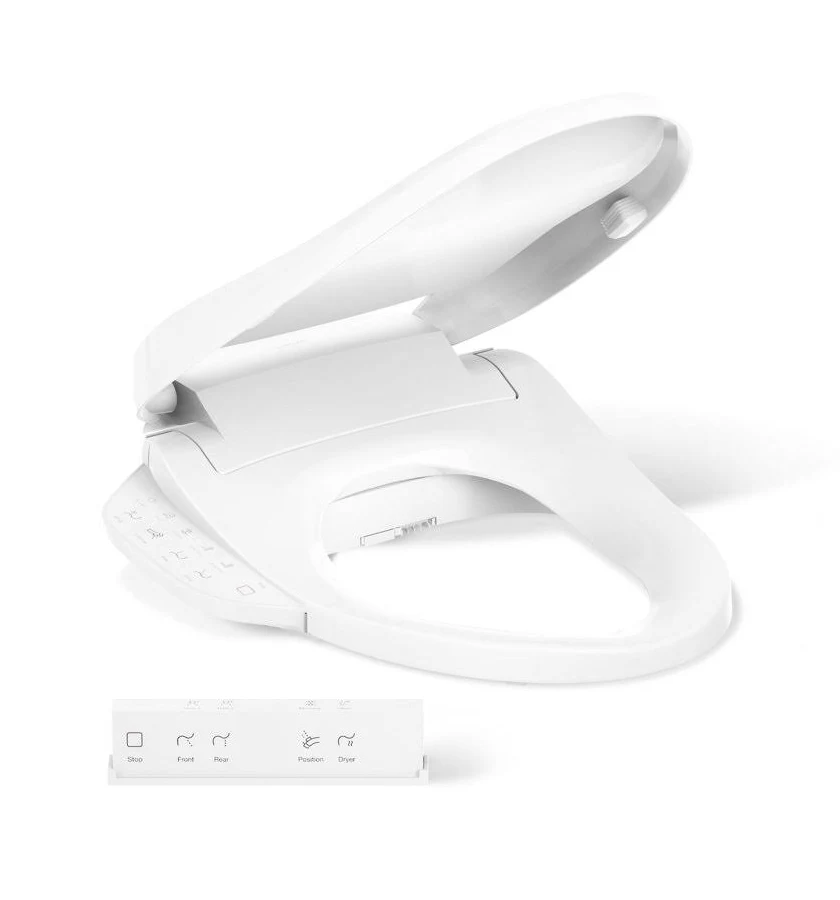 Kohler PureWash E725 Elongated Bidet Toilet Seat with Remote Control