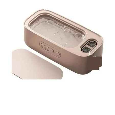 Ultrasonic Cleaner Contact Lens Cleaning Bin Glasses Cleaning Machine 48Khz Jewelry Cleaner, Women's, Size: One size, Pink