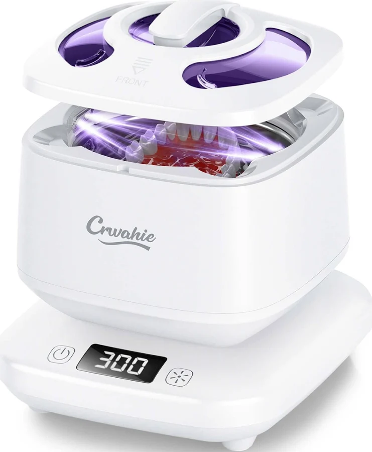 Ultrasonic Retainer Cleaner Detachable 45khz Retainer Cleaner Machine