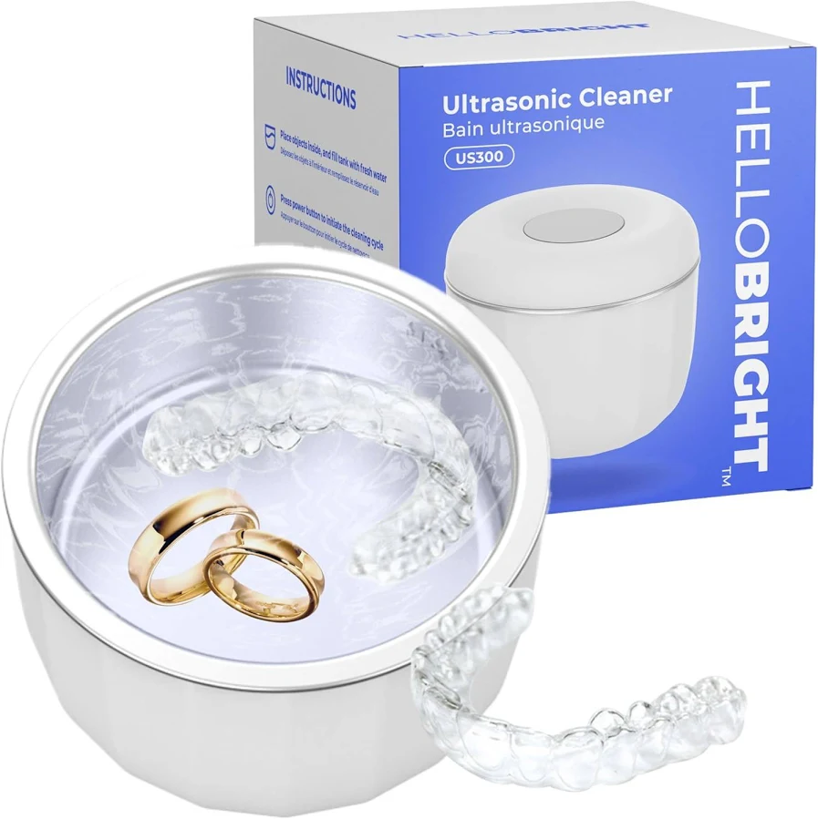 Ultrasonic Retainer Cleaner Machine For Invisalign, Aligner, Night