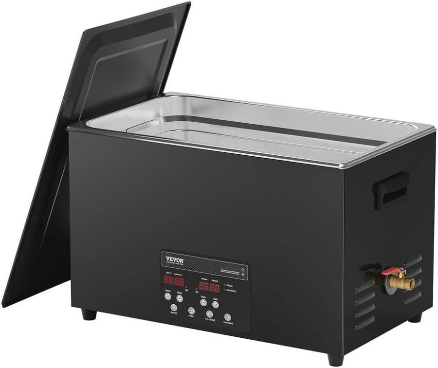 VEVOR 600W Digital Ultrasonic Cleaning Machine with Upgraded Degassing & Gentle Mode