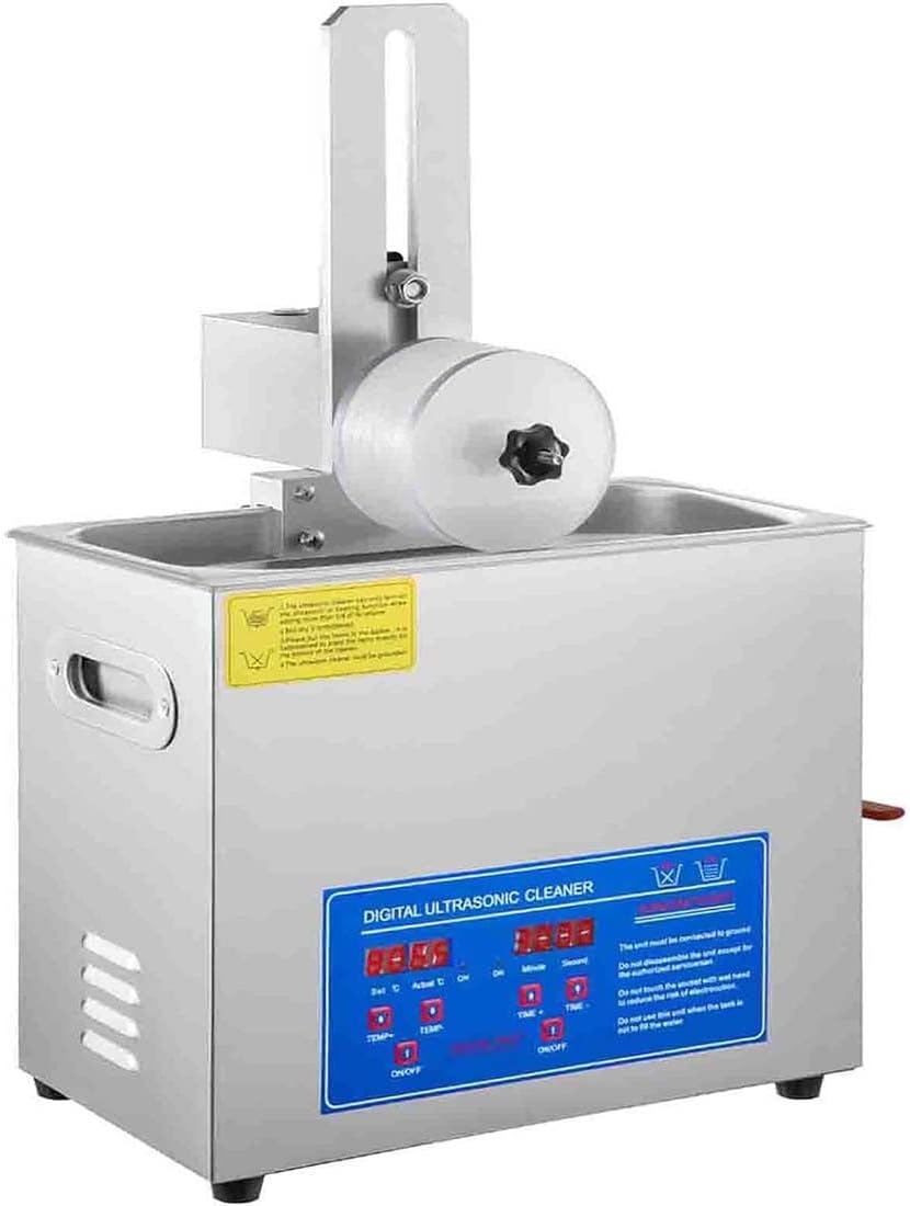 180W 6L Ultrasonic Vinyl Record Cleaner, Portable Ultrasonic Cleaner,for Jewelry Watch Retainer Glasses Denture