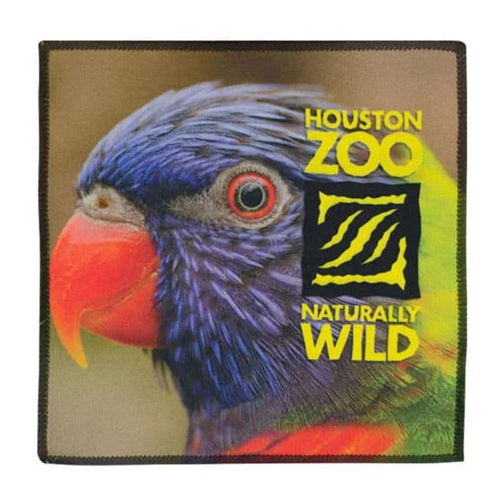 250 Custom Full Color Microfiber Cleaning Cloth - Promotional in Bulk
