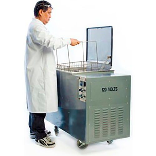 Shiraclean Industrial Ultrasonic Cleaner with Solution Filtration, Heated, Portable, 25 Gallons