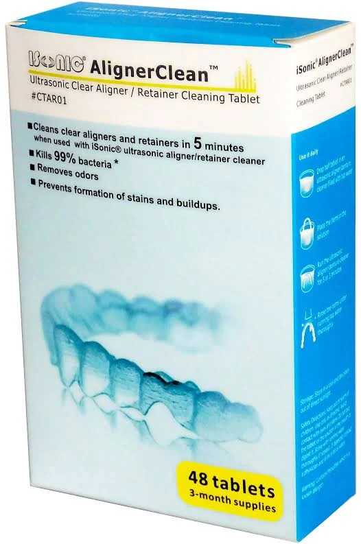 iSonic Alignerclean Ultrasonic Cleaning Tablet
