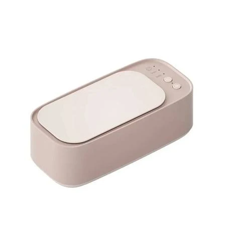 Electric Ultrasonic Glasses Cleaner, 3-Speed Vibrating Machine for Jewelry, Watches, and Contact Lenses, Women's, Size: 22.5, Pink
