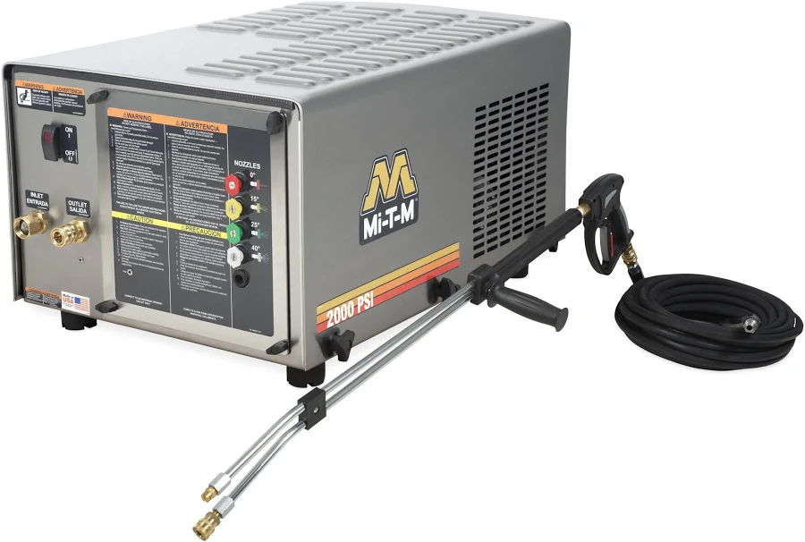 Mi-T-M CW Premium Series Electric Belt Drive Stainless Steel Cabinet 3.9 GPM