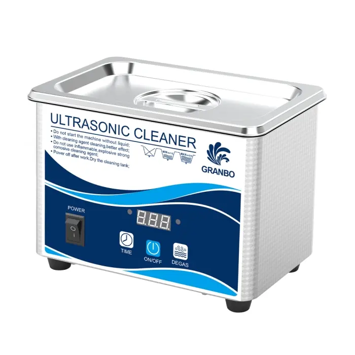 Household Glasses Ultrasonic Cleaning Machine 0.8L 35W